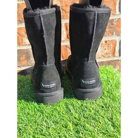 Koolaburra by UGG Black Winter & Rain Boots Women's Size 8 - Picture 4 of 6